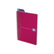 3020120029337-Oxford Office MyColours - Cahier polypro à spirale - A5 - 180 pages - petits carreaux (5x5 mm) - disponibl-Angle droit-1