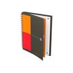 3020120097459-Oxford Meetingbook - Cahier à spirale B5 - 160 pages - petits carreaux (5x5 mm)-Avant-1