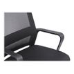 3760185020848-Fauteuil de bureau LIBERTY 02 - accoudoirs fixes - appui-tête réglable - noir-Gros plan-9