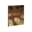 3130630002093-Exacompta Palma - Livre d'or 27 x 22 cm - 100 pages - or-Angle gauche-1