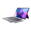 0196118109527-Lenovo Tab P12 Pro ZA9D - tablette 12,6"  - Android 11 - 128 Go - gris-Angle droit-1