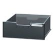 9002493422780-Exacompta Modulo Ecoblack - Tiroir avec fronton jumbo noir/gris souris-Angle droit-0