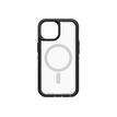 0840304701148-OtterBox Defender Series XT - coque de protection pour iPhone 14/13 - transparente contour noir-Avant-0