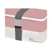 3760240784524-Little Balance - Lunch box boîte repas - blanc/rose - 1,2 L-Gros plan-2