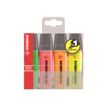 4006381215695-STABILO BOSS ORIGINAL - Pack de 4 surligneurs - orange, jaune, vert, rose-Avant-0