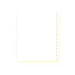 3130630624127-Exacompta - Papier listing blanc/jaune - 1000 feuilles 240 mm x 11" - bandes Caroll détachables --Avant-0