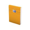 3020121062753-Oxford - Bloc notes - 7,4 x 10,5 cm - 160 pages - petits carreaux - 80G - orange-Angle droit-1