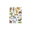 8410782114338-Apli - 3 feuilles gommettes jungle-Avant-0