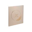 3130630476337-Exacompta Ringflower - Livre d'or - 27 x 22 cm - 100 pages - latte-Angle gauche-0