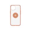 0840104285336-OtterBox Otter  - coque de protection pour iPhone 13 - transparent avec contour orange-Arrière-2