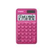 4549526700101-Calculatrice de poche Casio SL-310UC - 10 chiffres - alimentation batterie et solaire - rouge-Avant-0