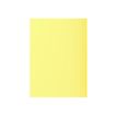 3130638501055-Exacompta Super 60 - 100 Sous-chemises - 60 gr - pour 100 feuilles - jaune-Avant-0