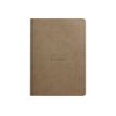 3037921164549-RHODIA Rhodiarama - Carnet de notes A5 - 64 pages - pointillés - taupe-Avant-0