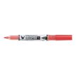 4902505487408-Pilot V BOARD MASTER S - Pack de 10 marqueurs effaçables - pointe ultra fine - rouge-Angle gauche-0