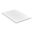 3483600671417-Top pour caisson bout de bureau YES ! - L42xP60 cm - Blanc-Angle gauche-0