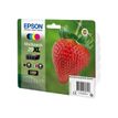 8715946602356-Epson 29XL Fraise - Pack de 4 - noir, cyan, magenta, jaune - cartouche d'encre originale-Angle droit-2