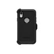 0660543470618-OtterBox Defender Series Screenless Edition - coque de protection pour iPhone XR - noir-Arrière-10