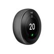 0813917021149-Nest Learning Thermostat 3rd generation - thermostat connecté - noir-Angle gauche-1