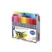 4007817188583-STAEDTLER Design Journey - 120 Feutres double pointe - couleurs assorties-Angle droit-2