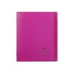 3037929514087-Clairefontaine Koverbook - Cahier polypro 17 x 22 cm - 96 pages - grands carreaux (Seyes) - rose-Avant-0