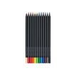 4005401164128-Faber-Castell Black Edition - 12 crayons de couleur - couleurs assorties-Avant-0