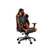 4715302442934-Fauteuil gamer ARMOR Titan Pro - accoudoirs réglables - appui-tête amovible - noir et ora-Angle gauche-2