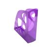 9002493014978-Exacompta Ecomag Linicolor - 10 Porte-revues violet translucide-Angle gauche-1