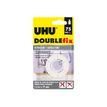 4026700369151-UHU DOUBLEfix Extra fort - Ruban adhésif double face - 19 mm x 1,5 m-Avant-0