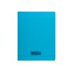3210330181226-Calligraphe 8000 - Cahier polypro 17 x 22 cm - 96 pages - grands carreaux (Seyes) - bleu-Avant-0
