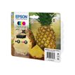 8715946708065-Epson 604XL Ananas - pack de 4 - noir, jaune, cyan, magenta - cartouche d'encre originale-Angle droit-0