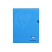 3329683233619-Clairefontaine Mimesys - Cahier polypro 24 x 32 cm - 96 pages - grands carreaux (Seyes) - bleu-Avant-0