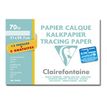 3329680968538-Clairefontaine Fine Arts - Pochette papier calque - 15 feuilles - A4 - 70 gr-Avant-0