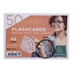 3130630103400-Exacompta Flashcars - 50 Bristols pour révisions sous anneau - 10,5 x 14,8 cm - ligné - couleur-Avant-10