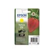 8715946600376-Epson 29 Fraise - jaune - cartouche d'encre originale-Avant-0