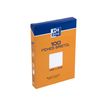 3020122361206-Oxford - Pack de 100 Fiches Bristol - A5 - petits carreaux - perforées - blanc-Angle gauche-0