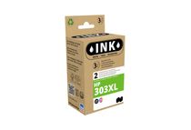 Cartouche compatible HP 303XL - pack de 2 - noir, cyan, magenta, jaune - ink