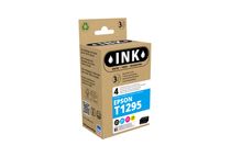 Cartouche compatible Epson T1295 Pomme - pack de 4 - noir, cyan, magenta, jaune - ink