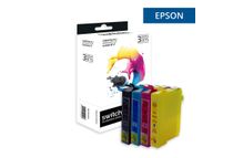 Cartouche compatible Epson 603XL Etoile de mer - pack de 4 - noir, jaune, cyan, magenta - Switch