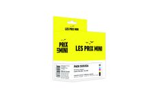 Cartouche compatible Canon PGI-525/CLI-526 - Pack de 5 - noirs x2, cyan, magenta, jaune - LES PRIX MINI