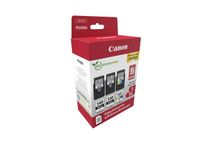 Canon PG-540L/CL-541XL - Pack de 2 - noir x2, couleur (cyan, magenta, jaune) + pack photo - cartouche d