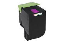 Cartouche laser compatible Lexmark 712 - magenta - Owa K18122OW