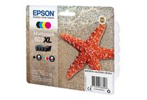 Epson 603XL Etoile de mer - pack de 4 - noir, cyan, magenta, jaune - cartouche d