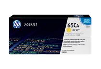 HP 650A - jaune - cartouche laser d