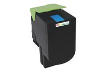 Cartouche laser compatible Lexmark 712 - cyan - Owa K18121OW