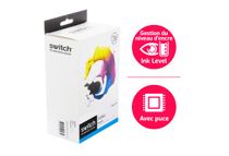 Cartouche compatible HP 304XL - Pack de 2 - noir, cyan, magenta, jaune - Switch 