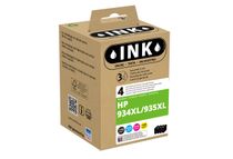 Cartouche compatible HP 934XL/935XL - pack de 4 - noir, cyan, magenta, jaune - ink