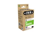 Cartouche compatible HP 304XL - pack de 2 - noir, cyan, magenta, jaune - ink