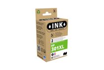 Cartouche compatible HP 301XL - pack de 2 - noir, cyan, magenta, jaune - ink