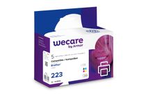 Cartouche compatible Brother LC223 - pack de 5 - noir x2, cyan, magenta, jaune - Wecare