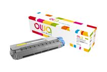 Cartouche laser compatible OKI 44315305 - jaune - Owa K15982OW